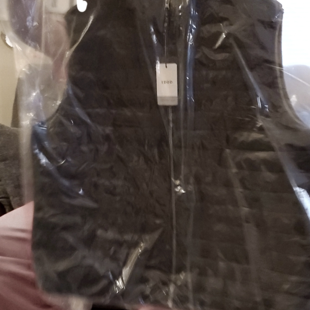 IZOD mens black 2xl puffer style vest